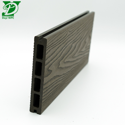 3Dエンボス加工中空WPCデッキ材